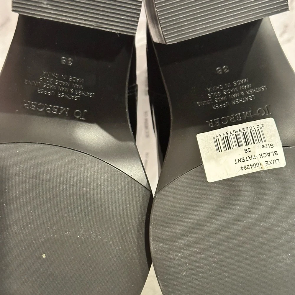 Jo Mercer Luxe High Ankle Boots - Size 38 - Picture 7 of 9